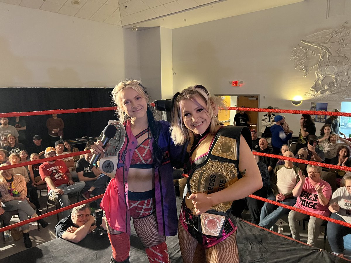 As a former @nwa World Champion is famous for saying…#itsofficial! Welcome @KfwTn as the newest OFFICIAL NWA TERRITORY! An organization run by WOMEN! Congrats @KenziePaige_1 & @kyliealexxa!