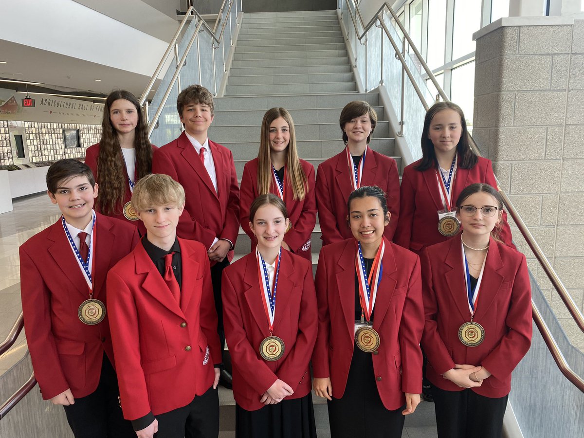 Incredibly proud of this team &amp; their results:
“Go for the RED” Award  
Ohio “FACTS” Award
Ohio “Families First” Award
2 st’s: “Power of One”
4 st’s: NATIONAL QUALIFIERS for NLC:
6  1st place @ State
2  2nd place @ State  <a href="/jerrygladieux/">Jerry Gladieux</a> <a href="/EwersEd/">Ed Ewers</a> 
@ohiofccla 
@nationalfccla