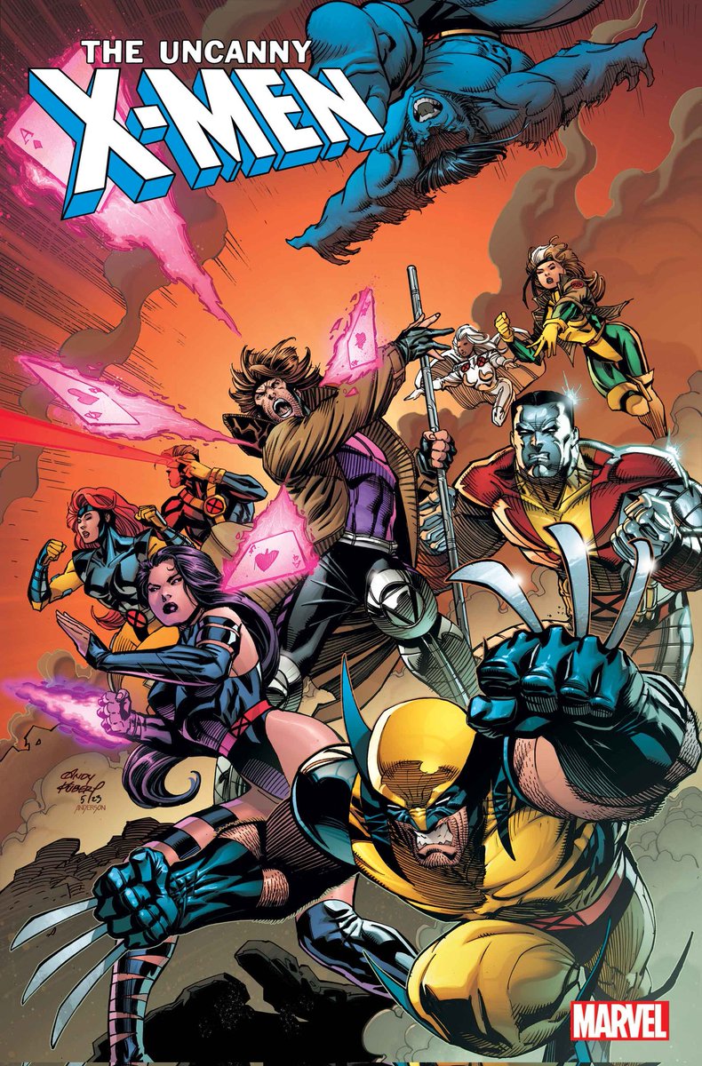 I was already sold on UNCANNY #XMen by GAIL SIMONE & DAVID MARQUEZ, but HOLY SMOKES! Check out this Variant Cover by ANDY KUBERT! Make sure you have your issue lined up for 8/7! Who else is ready for the X-Men to rise from the ashes?! (Credit @marvel)! @Nerd_Initiative