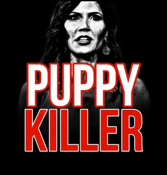 anotherlilthing's tweet photo. @KristiNoem https://t.co/doLh9acIqJ