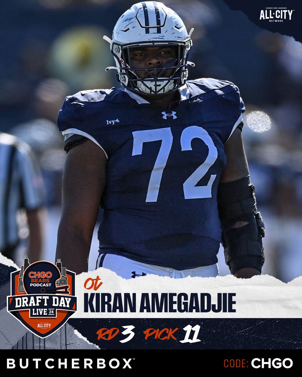 Welcome to Chicago, Kiran Amegadjie!