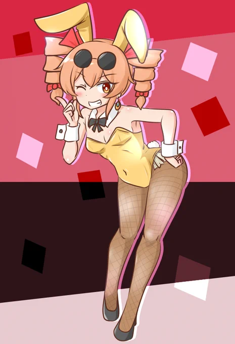 Skebご依頼で描きました バニー女苑 