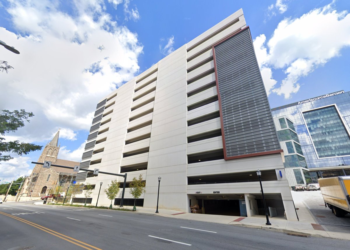 in absolute awe of the 12 story parking garage in conshohocken two blocks from regional rail

there are also multiple other parking garages in the area

oh, and none of them are actually for the regional rail station
