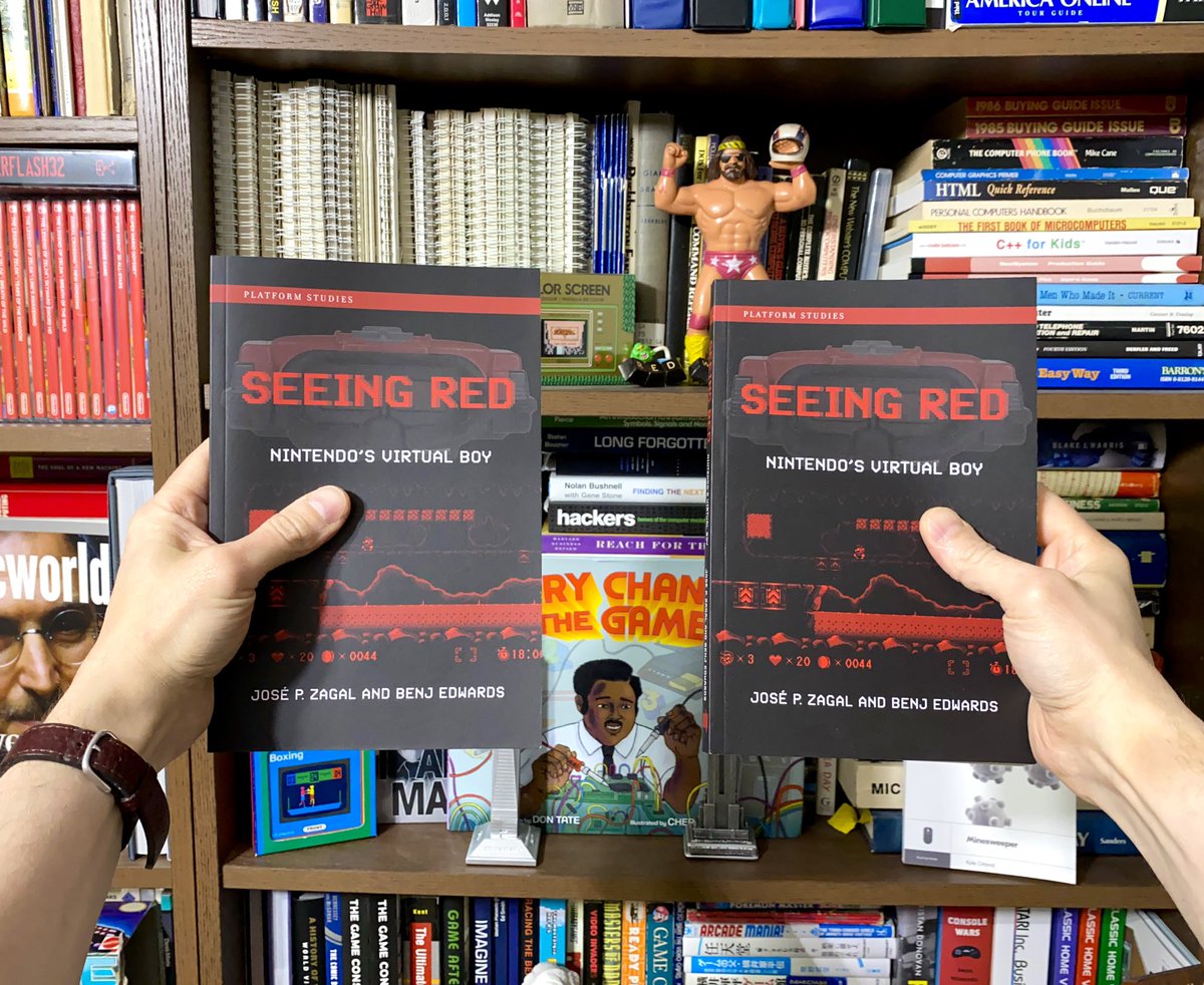 Seeing Red is so good that I’m reading two copies at once: one for each eyeball Stereoscopic reading