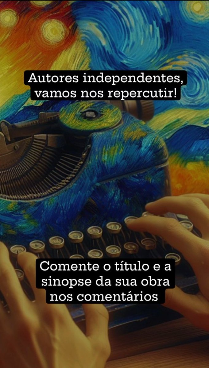 Autores independentes, vamos nos repercutir!

Esse é um post especial para contadores de histórias promoverem suas obras e conhecerem outros camaradas de escrita.

Compartilhem a iniciativa para que mais gente participe