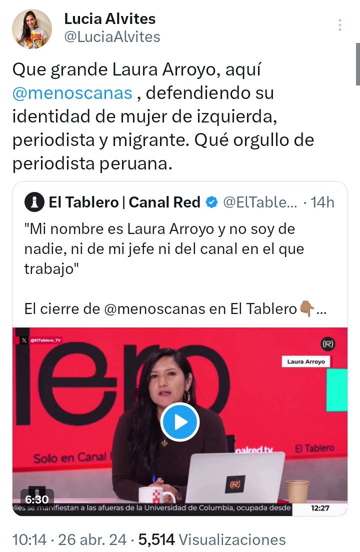Izquierda Peruana Out Of Context (@IzquierdaPe) on Twitter photo 2024-04-27 02:20:00