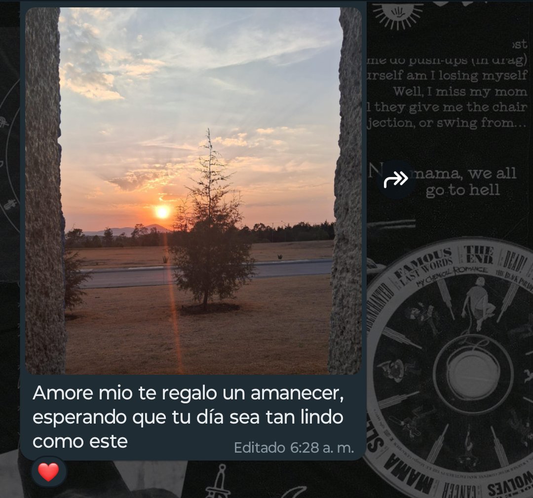 haaaannick's tweet photo. ¿Sus novios también les dedican amaneceres bonitos? 🥰💖 https://t.co/ZNYSImW26a