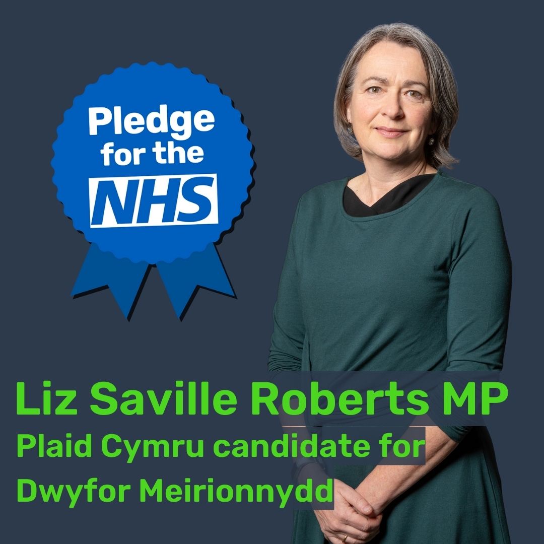 🎉Plaid Cymru candidate for Dwyfor Meirionnydd @LSRPlaid has taken the #NHSPledge She's committed that, if re-elected, she will fight for proper funding for NHS Wales from the UK govt & oppose NHS privatisation. Email your candidates: weownit.org.uk/act-now/pledge…