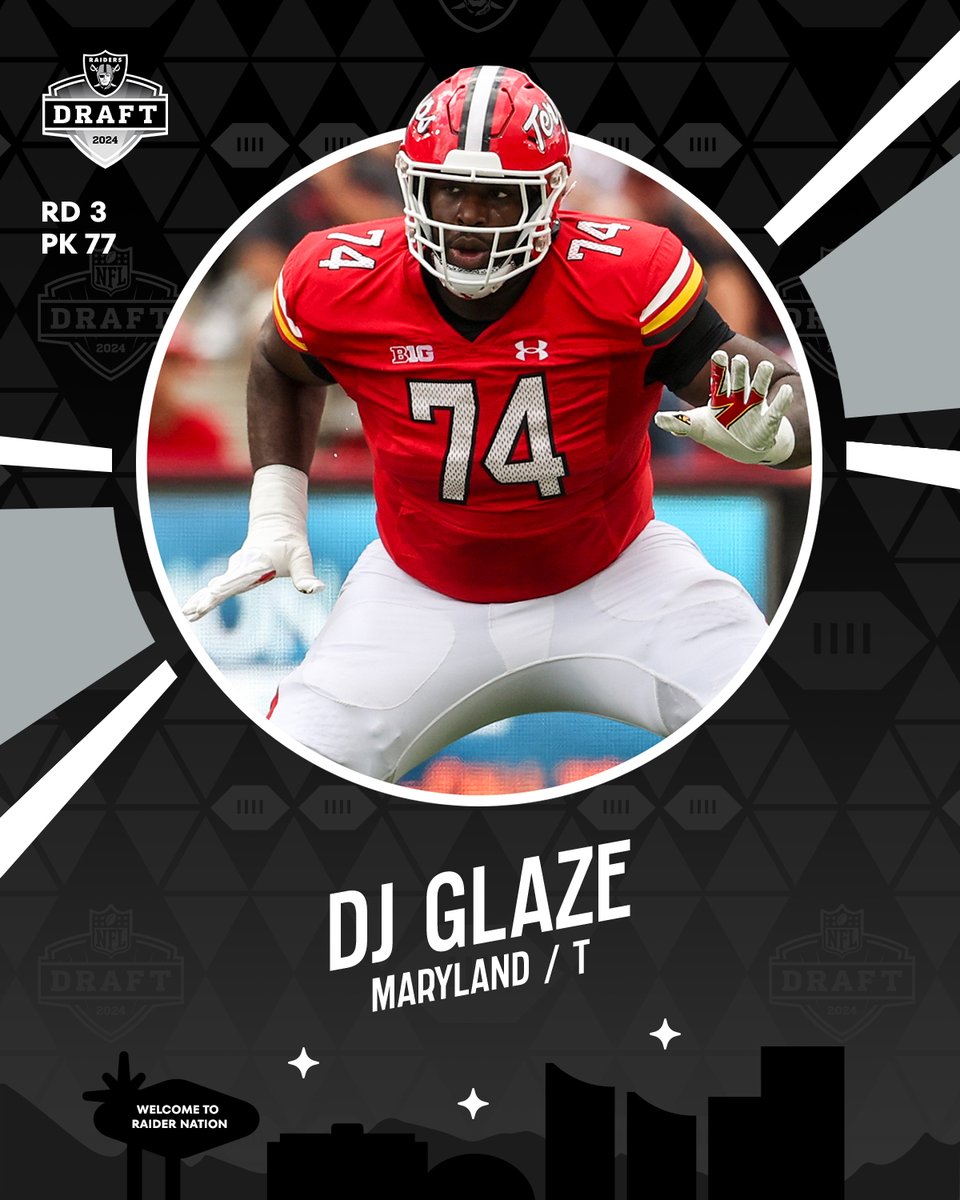 Stronger in the trenches, <a href="/Drglazejr/">Delmar Glaze</a>

#RaiderNation
