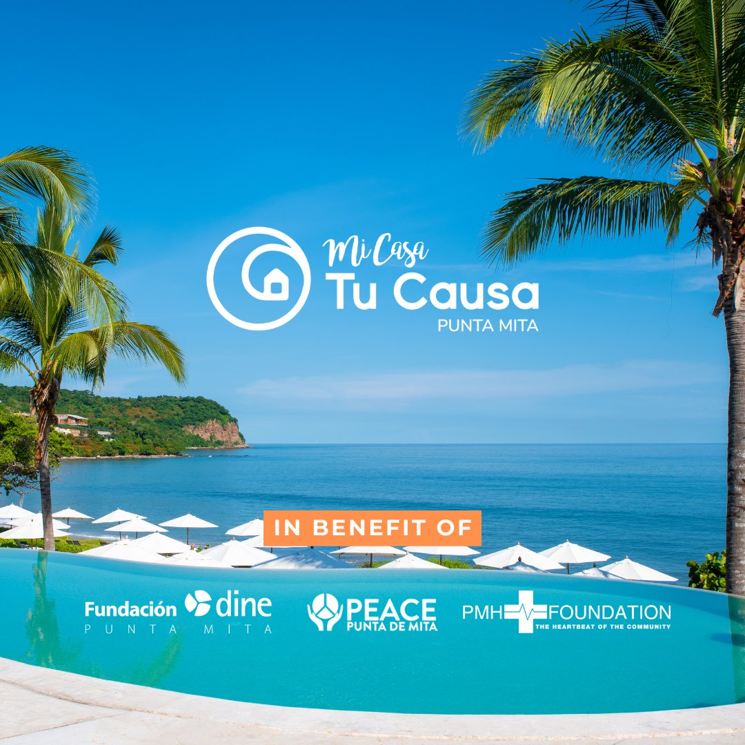 🌴✨ Ready to transform your summer in Mexico? Experience #PuntaMita with #MiCasaTuCausa! Amazing prices & you support local communities with every booking. ✨🌊 🏡💖 Auction ends May 1st. Don’t miss out on a vacation with purpose! Bid now: bit.ly/3UiPsgB