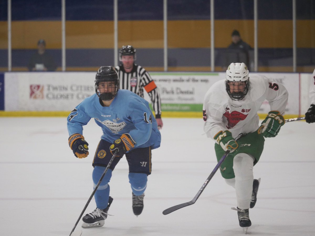 CCM NIT: MN 18s add an insurance goal and defeat the Michigan Juniors 4-1 to stay undefeated. MN goals for Dodig, Young, Freeman, and Weis; assists for Thornton (2), Cullen (2), Gillespie, Clark, and Berg. MI goal scored by Albers from McCallum. MN goalie Cody stops 21/22.