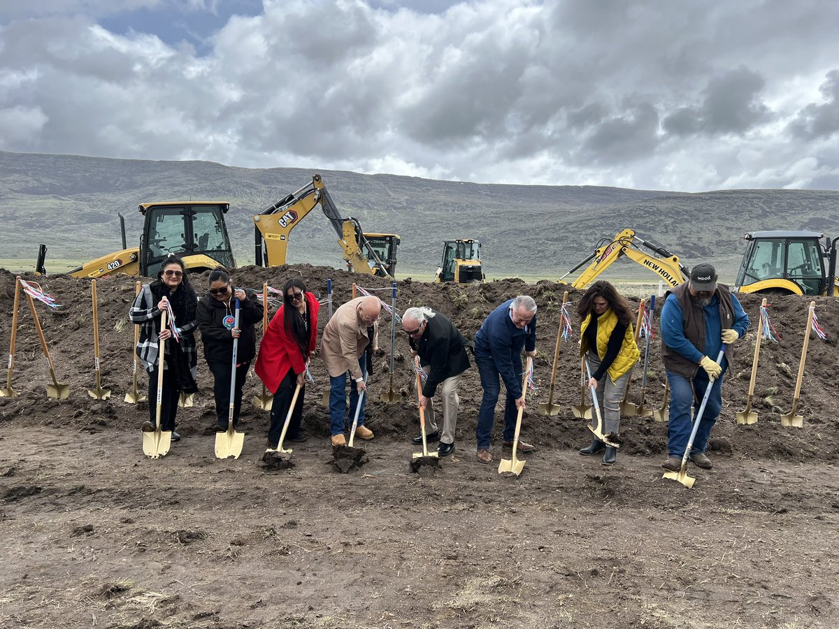 I was thrilled to be part of the groundbreaking ceremony for Owyhee's new combined school! This is a significant step toward better education and community growth.