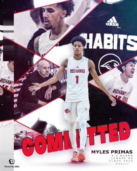 Congrats <a href="/MylesPrimas/">Myles Primas</a> on your commitment to Montclair State University! We are so proud of you!