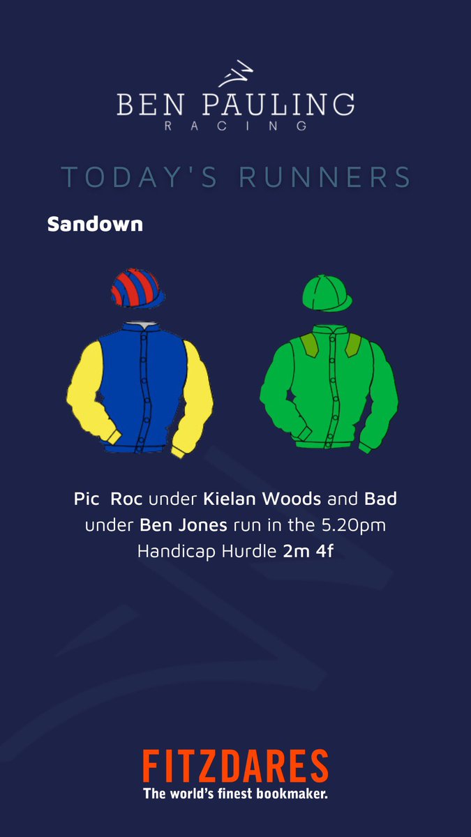 The final 6️⃣ runners to round out the 2023-24 season at @Sandownpark this afternoon!