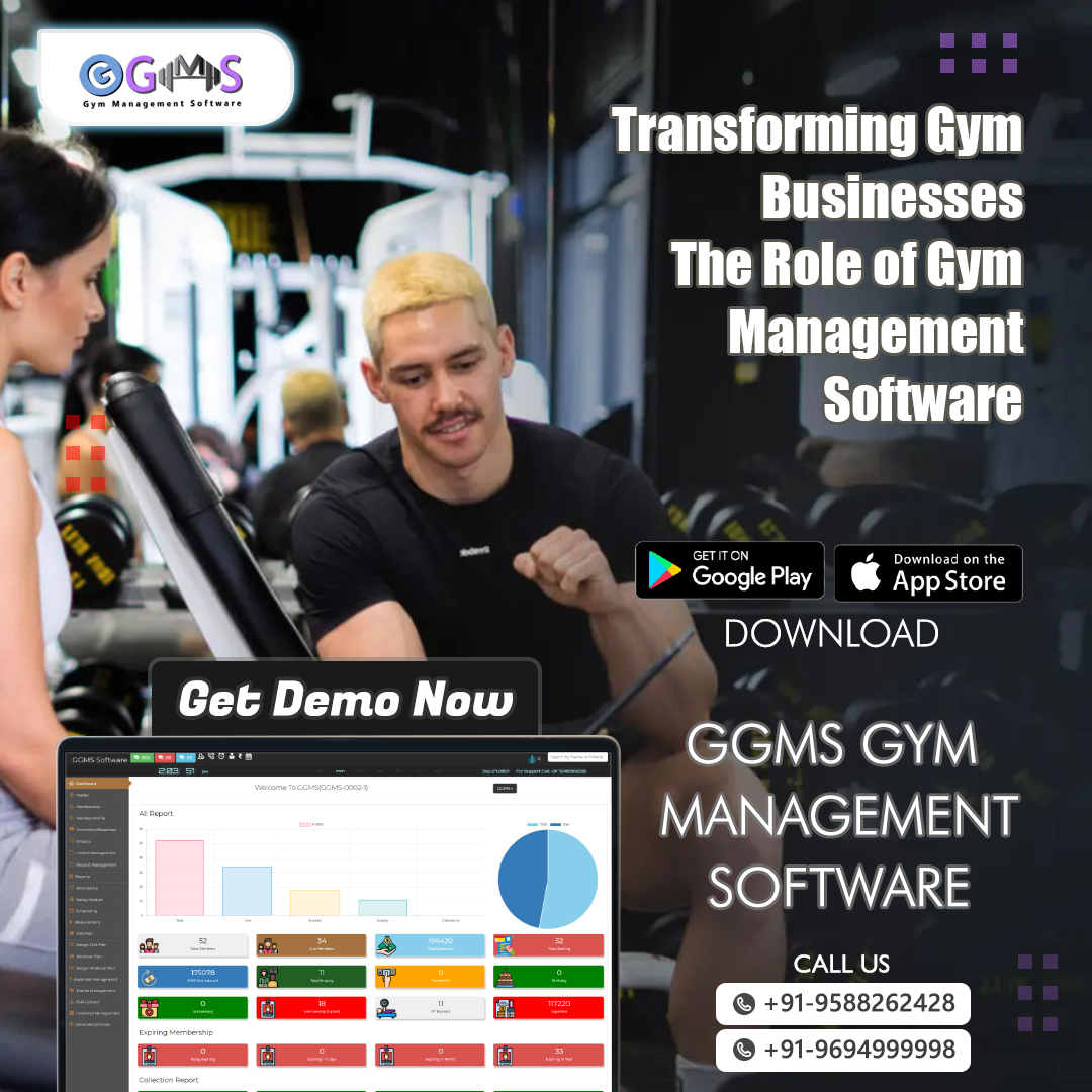 Tired of managing your gym operations manually? Say hello to efficiency with GGMS Gym Management Software! @gayatrisoftwareservices #gymsoftware #softwareforgymowner #fitnesssoftware #ggmswithyou #gymmanager #GGMS #fitnessclub #gymmanagementsoftware #Gymsoftwareindia #gymlover