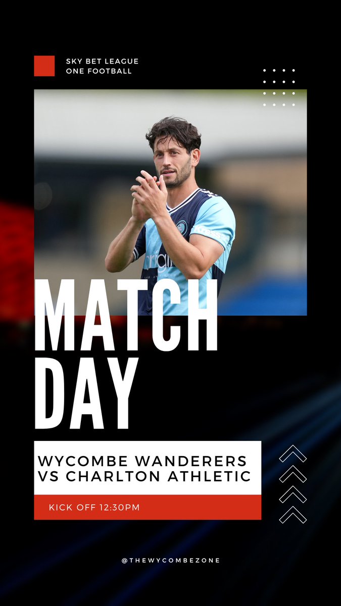 One. More. Time.

𝙄𝙏’𝙎 𝙈𝘼𝙏𝘾𝙃𝘿𝘼𝙔 ⚔️

Let’s get Adams Park rocking one final time this season.

📸 [ @PrimeMediaUK ]

#wycombewanderers #wwfc #chairboys