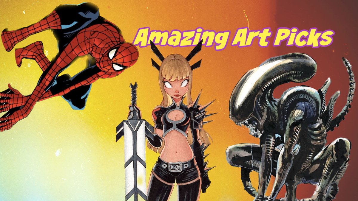 Check out this week's Amazing Art from @tomreillyart @Leo__Romero @thebernardchang @khoiphamart @Uminga720 @Mike2112McKone @awyeahfranco @Chrissie_Zullo and more! entertainmentfish.com/2024/04/27/ama…