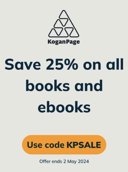 Go to @koganpage website to find my book #InTheMoment 25% OFF but hurry use code KPSALE