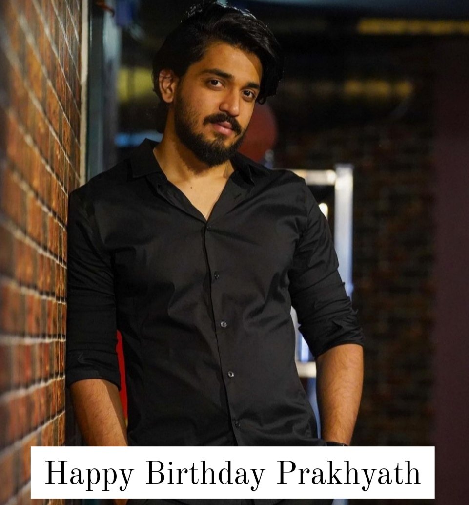 Here's wishing @Yours_Prakhyath a very happy birthday! #prakhyathparamesh #birthdaywishes #birthdaypost #Sandalwood #KFI
