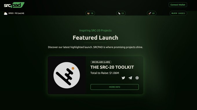 Lee_Jucom's tweet image. Exciting news! 🚀

You can now find key information about the @src20labs project on @srcpad_pro 🔎 

Check it out at this link: srcpad.pro/projects/labs 
#Rab_Web3 #SRC20 #SRCPAD $SPAD