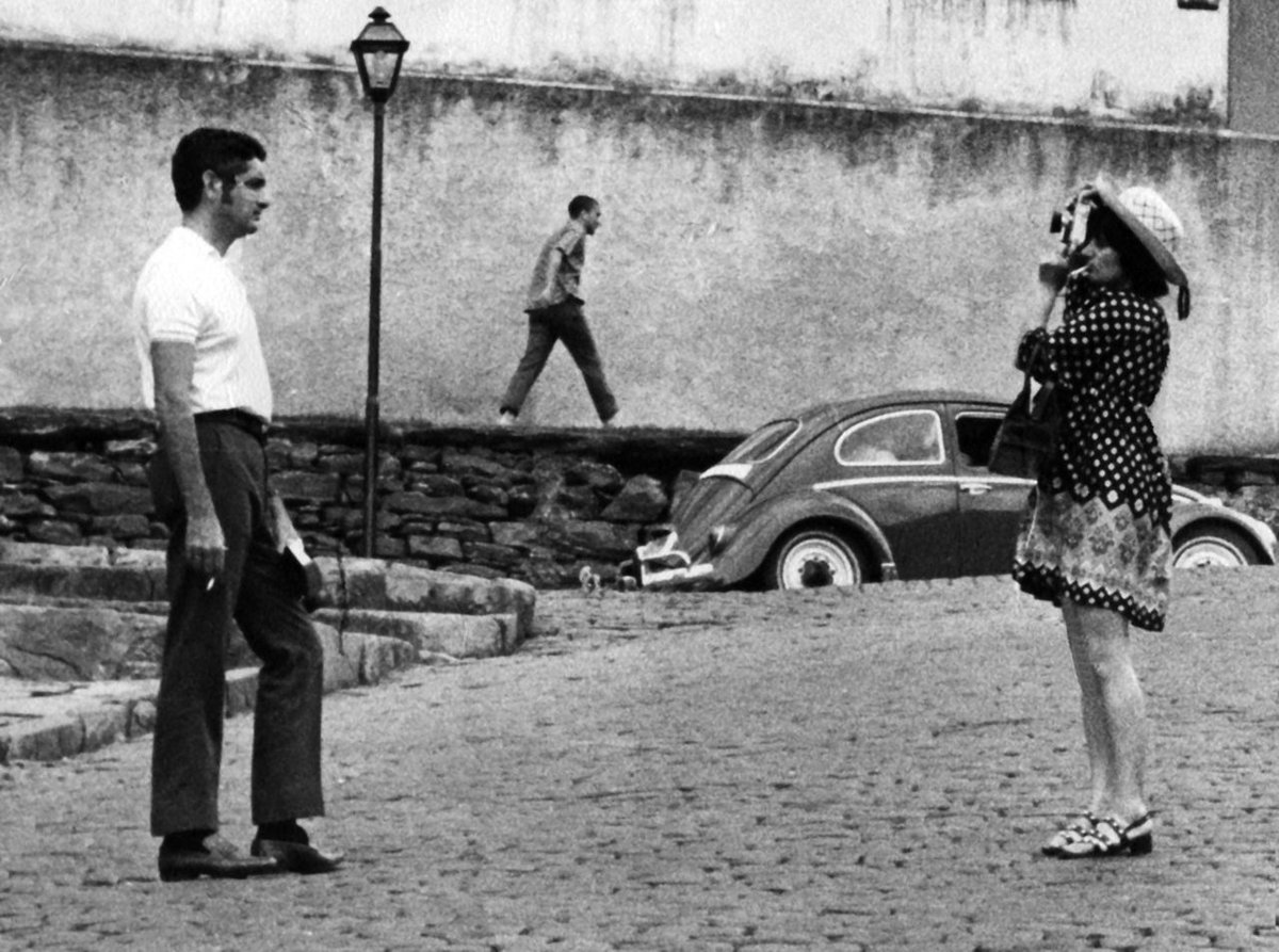 Jacques Demy i & Agnès Varda in Ouro Preto, Brazil, 1969 (📸- Marcos Eustachio)