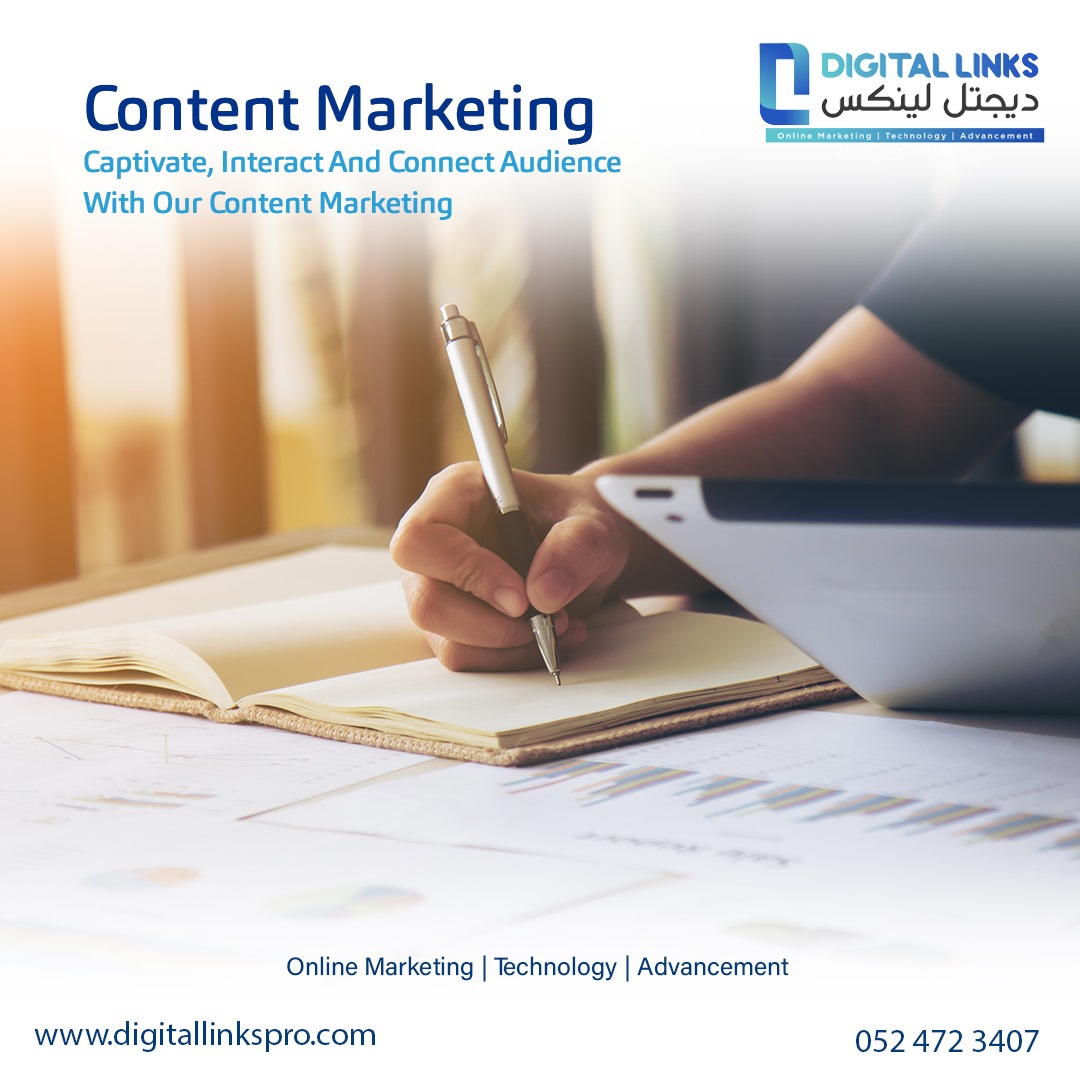 Our content marketing services captivate your audience, interact with them and forge lasting connections.
.
Call: 052 472 3407
Visit: digitallinkspro.com
.
#digitalmarketing #emailmarketing #ppc #googleads #websitedesign #webappdevelopment #mobileapp #contentmarketing #video