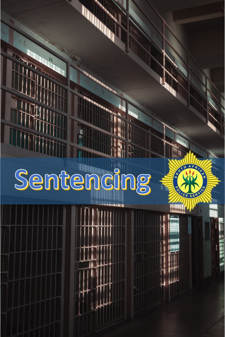 #sapsNC 25yr-old Burglary and attempted murder accused handed 14 years' imprisonment by the Regional Court in Upington. 

PC, Lt Gen Otola applauded the excellent work by the first responders to the crime scene in Askham in June 2023, Vispol Commander of Witdraai #SAPS, WO