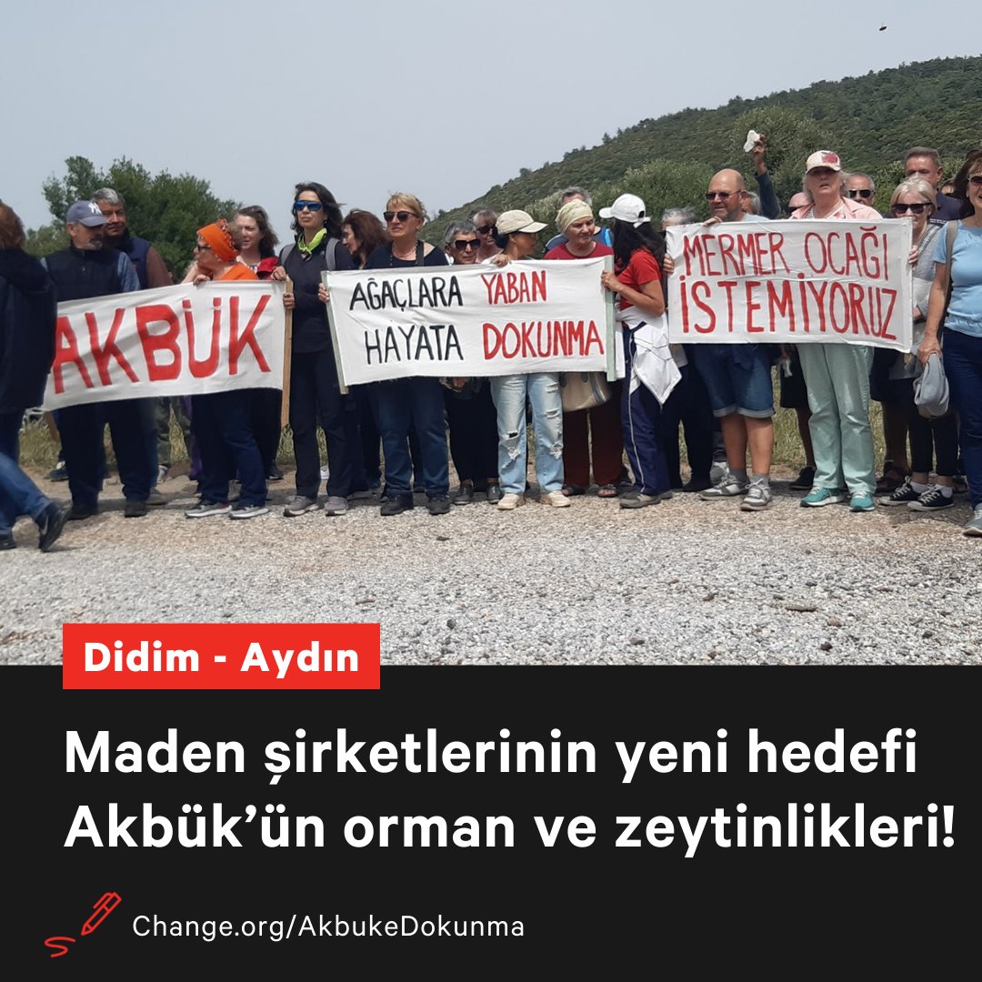 Cennetin ortasına mermer ocağı! GZ Madencilik Aydın'ın Didim ilçesine bağlı Akbük'te mermer ocağı açmak istiyor. Çevre, Şehircilik ve İklim Değişikliği Bakanlığı projenin ÇED sürecinin başladığını duyurdu. Projenin yapılacağı yer ormanlık alan ve çevresinde zeytinlikler…