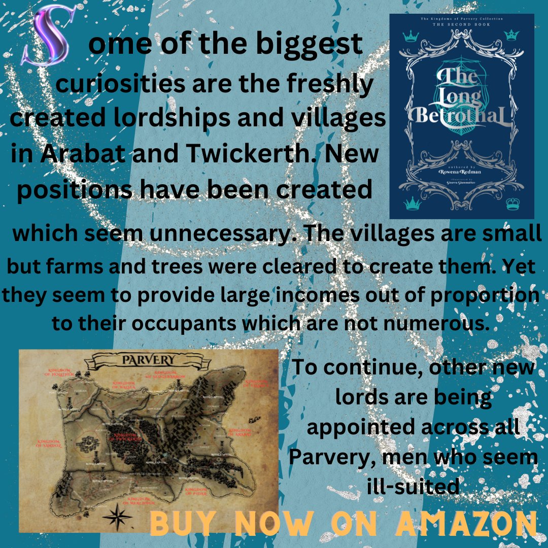 How will Parvery change in The Kingdom of Parvery; The Long Betrothal?
Check out this next #sneakpeak at a #BookTwo #bookquotes. Full #book two is available now on Amazon.
amazon.co.uk/Kingdoms-Parve…
#readers #fantasybookseries #writers #booklovers #release #fantasywriter #fantasy