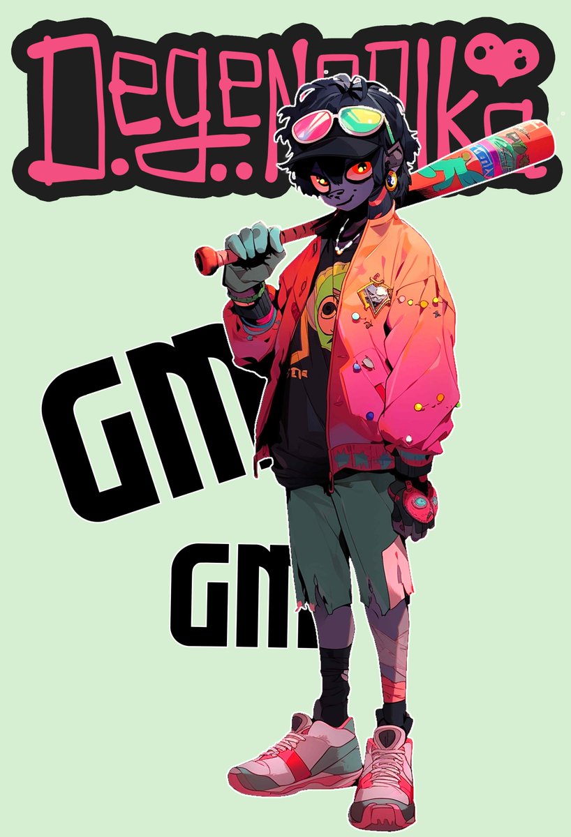 GM ya' kickass #NFTCommunity!
Have a kickass weekend!
Let's rock!
#NFT #digitalart