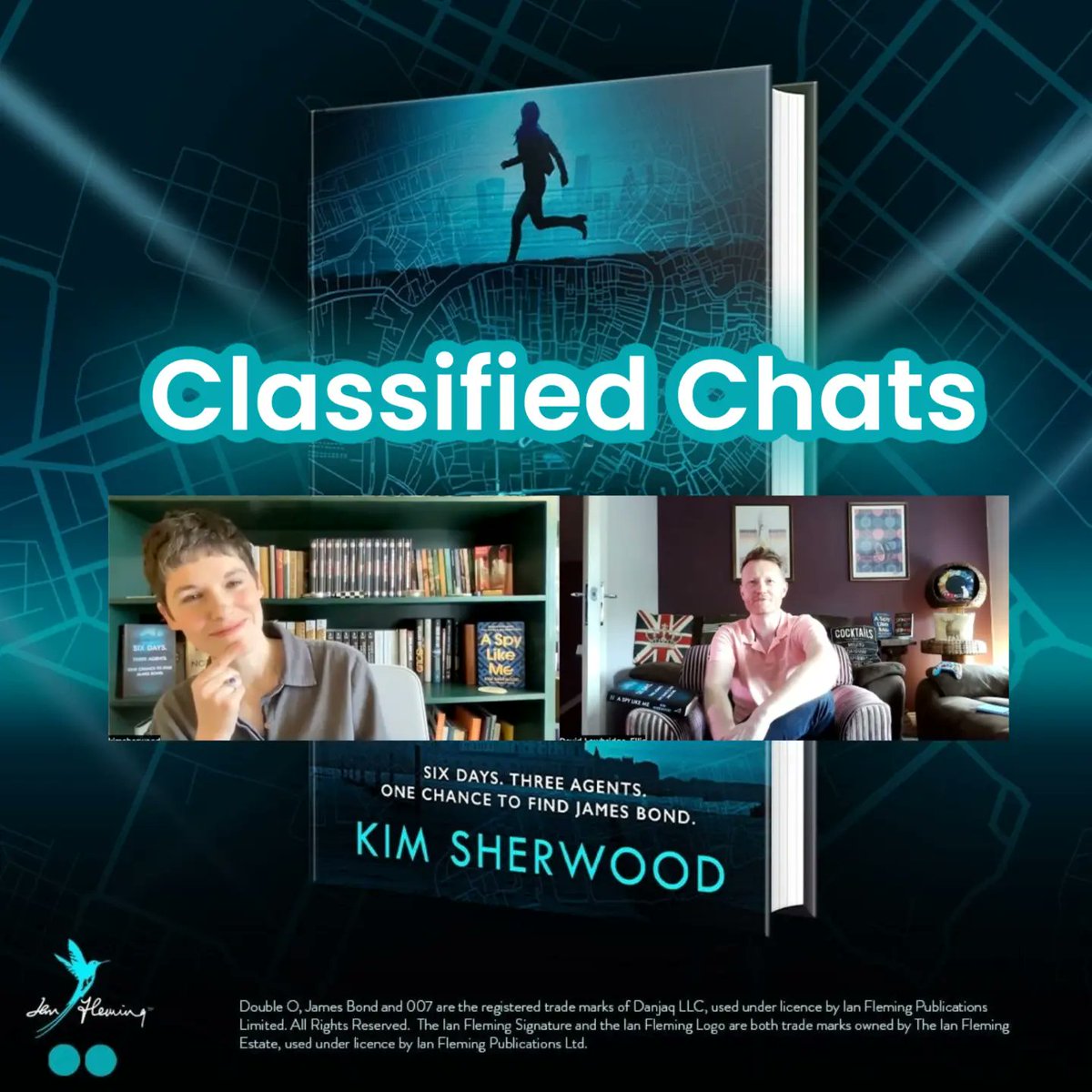 All 20 of the Classified Chats with Kim Sherwood are now available on the LTQ YouTube.
tinyurl.com/ltqaslm

#DoubleO #ASpyLikeMe #DoubleorNothing #JamesBond #Moneypenny #JohannaHarwood #JosephDryden #SidBashir #RachelWolff #ConradHarthropVane