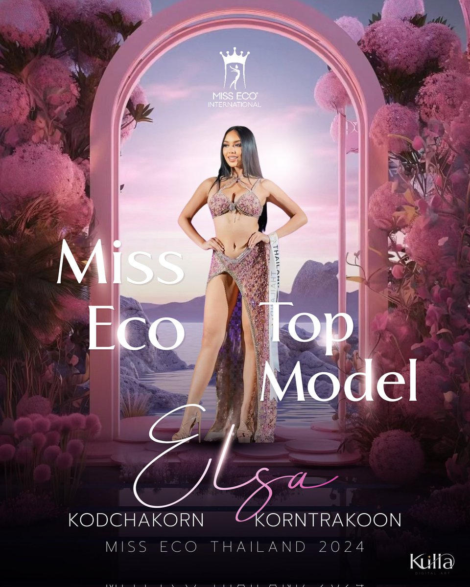 Congratulations 
@elsaiceandice 🇹🇭
Miss Eco Top Model ✨

Dress : THANA

#MissEcoInternational 
#MissEcoInternational2024
#MissEcoThailand2024 
#5thRunnerUpMissGrandThailand2023
#elsa #elsa_kodchakorn 
#art #design