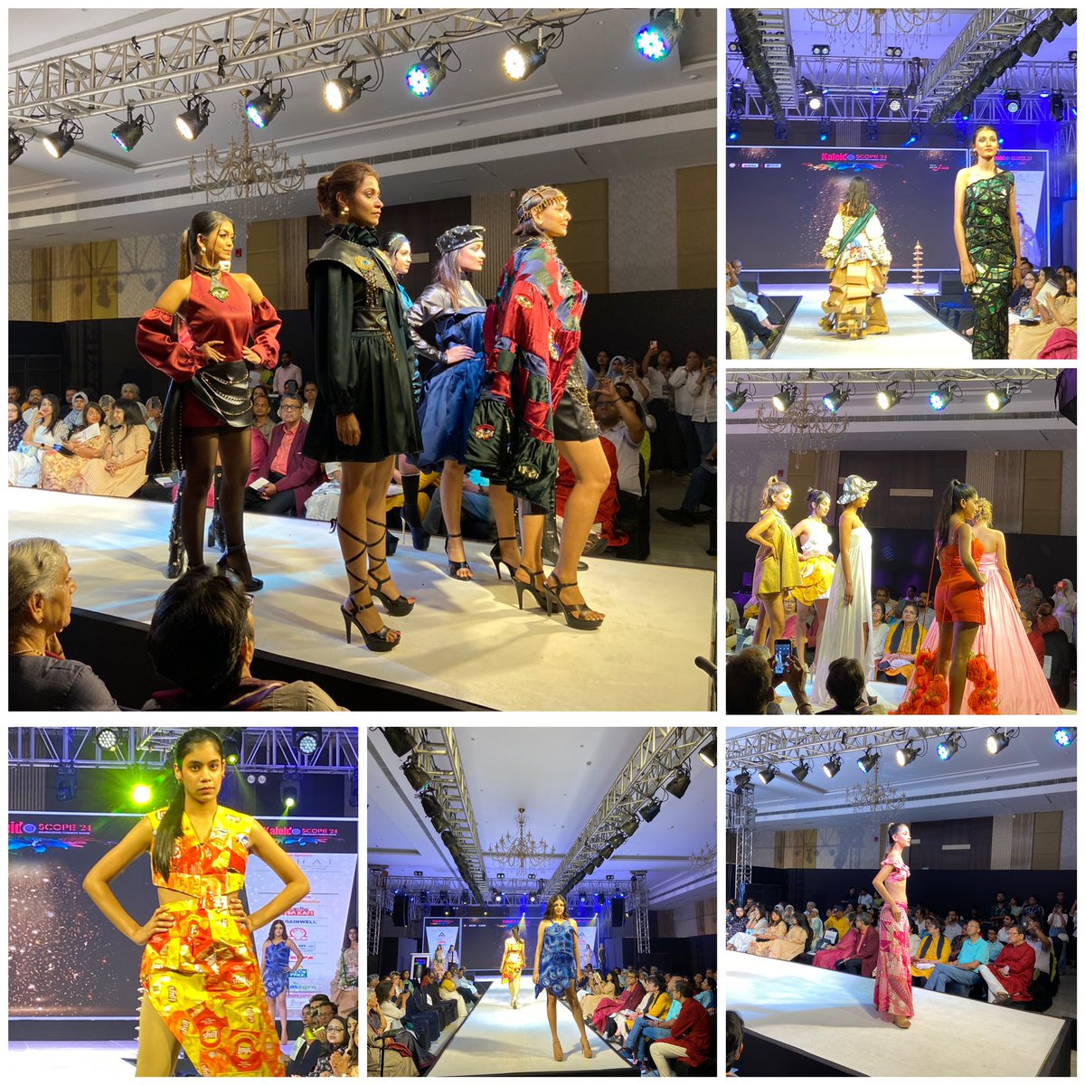 The textile and fashion industry can be a great catalyst towards combating climate change. We were delighted to attend the Kaleidoscope Sustainable Fashion Show hosted by @jdbikolkata & @ibsakolkata with support from @inBritish @albarrett09 @dcfrombc in Kolkata.