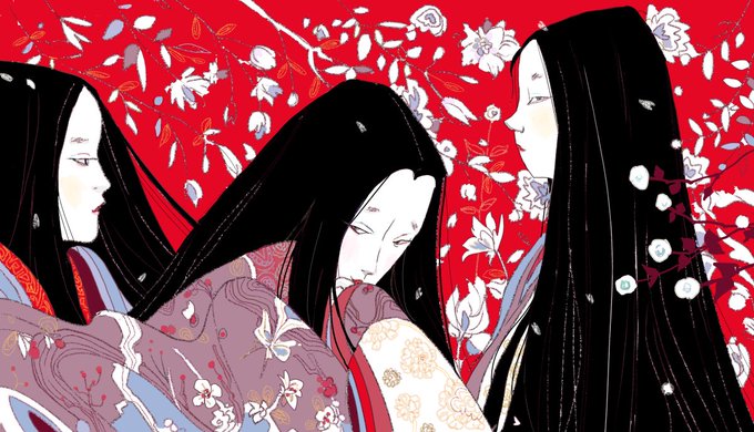 「floral print multiple girls」 illustration images(Latest)