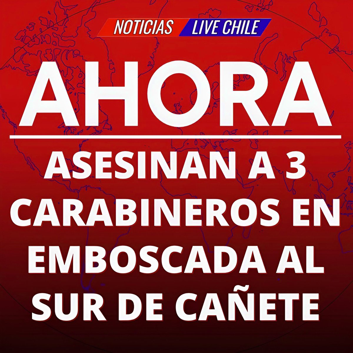 #URGENTE hoy todos a la Plaza Baquedano a las 10:00 AM.
La CAM y los Narco Terroristas deben ser atacados militarmente por las FFAA, el General Director debe acuartelar a todos a Carabineros y Boric debe renunciar. #RenunciaBoric
#MarchaPorCarabineros97años