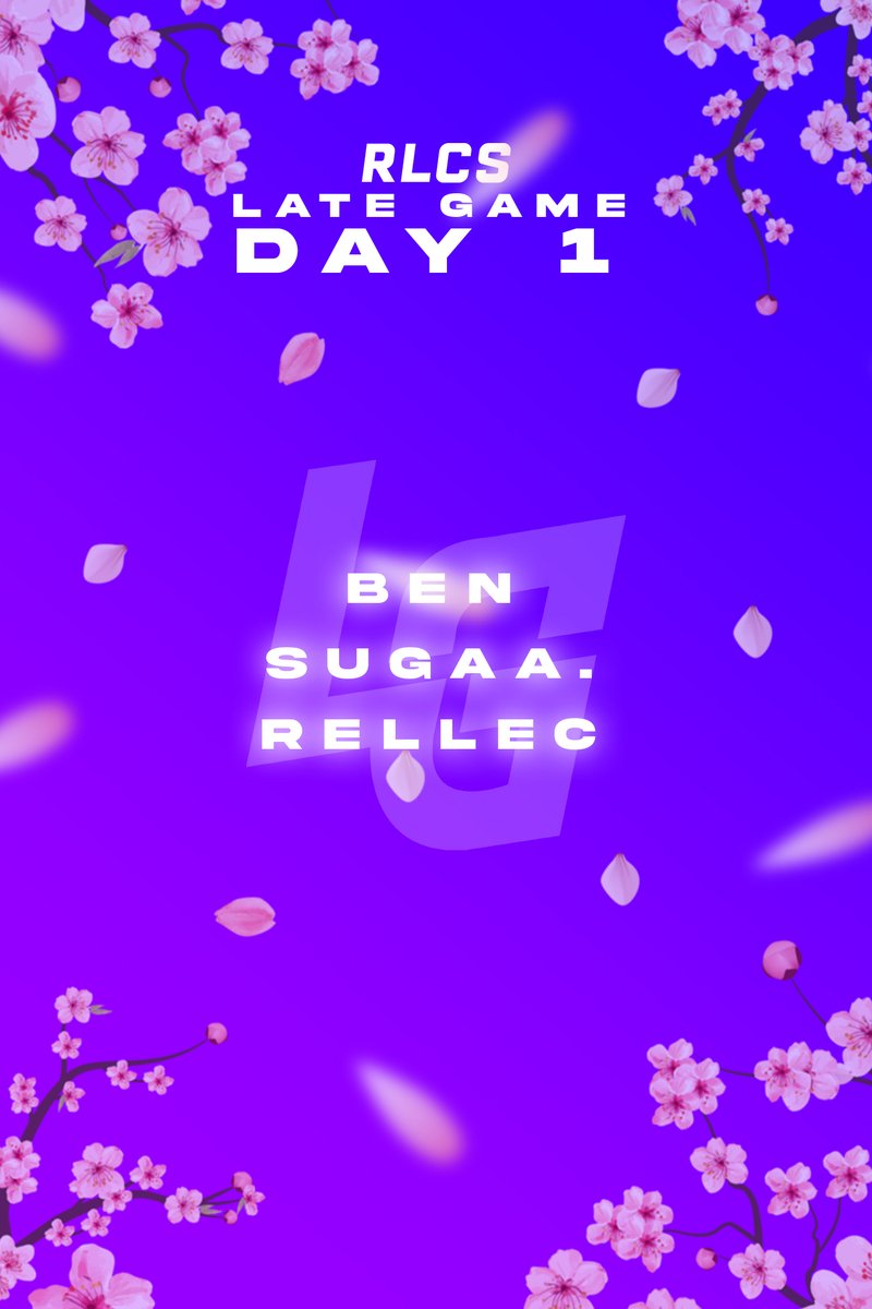 ITS GAME DAY IN RLCS OCE!

Welcome everyone to our RLCS roster for Split 2!

Good luck for today!

@Sugaa_rl 
<a href="/212thRL/">Ben</a> 
@Rellec__ 
<a href="/SirSealRL/">SirSeal</a> (C)