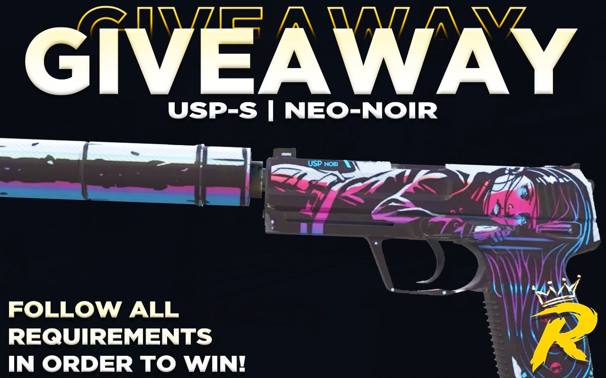 💸 USP-S | Neo-Noir [$30] 💸 💎 CSGO/CS2 Skin Giveaway 💎 ⏩ Follow @RewardifyGG 🔁 Retweet ⬇️ Like + Subscribe ⬇️ youtube.com/watch?v=W1HBPS… ❗️ Watch the entire video to the end ❗️ 🔜 Winner will be picked in a few days! GL!