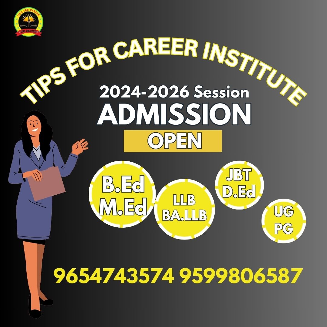 tipseducation7's tweet image. Admission Open | Session 2024-2026
Tips For Career Institute Offer B.Ed Direct Admission Without Entrance Exam.
𝐄𝐧𝐪𝐮𝐚𝐫𝐢 𝐧𝐨𝐰 𝐚𝐧𝐝 𝐫𝐞𝐯𝐞𝐚𝐥 𝐲𝐨𝐮𝐫 𝐬𝐞𝐥𝐟 𝐭𝐨 𝐬𝐮𝐜𝐜𝐞𝐬𝐬.
Call +9654743574 | +9599806587
#tipsforcareer #WhatsApp #TwitterX #educational