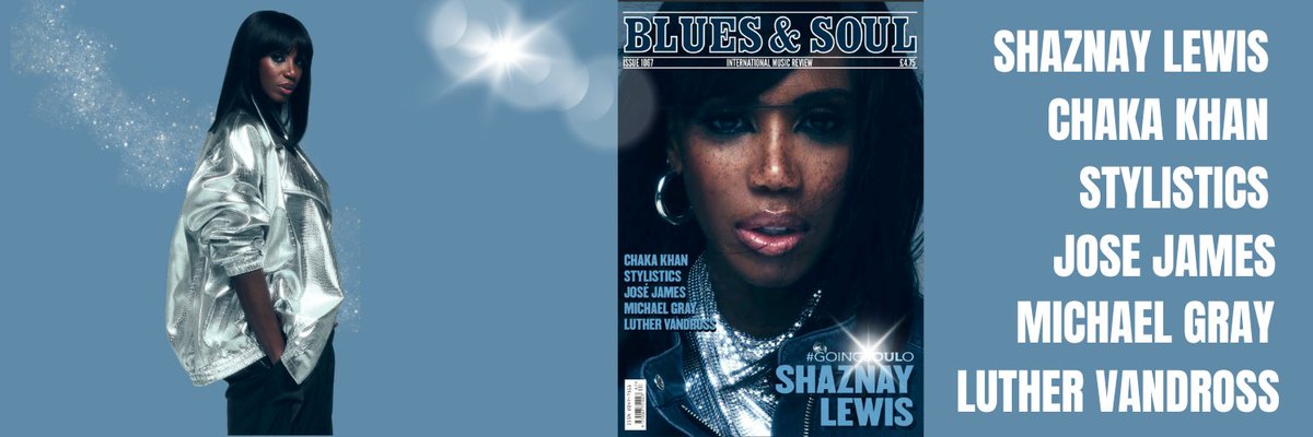 NEW ISSUE! @ShaznayOfficial shares the goss with B&S Editor, @PeteLewisBnS..
Dowload this issue now....
bsimagearchive.com/product-page/1…
#BluesandSoul #soulmusic #shaznaylewis