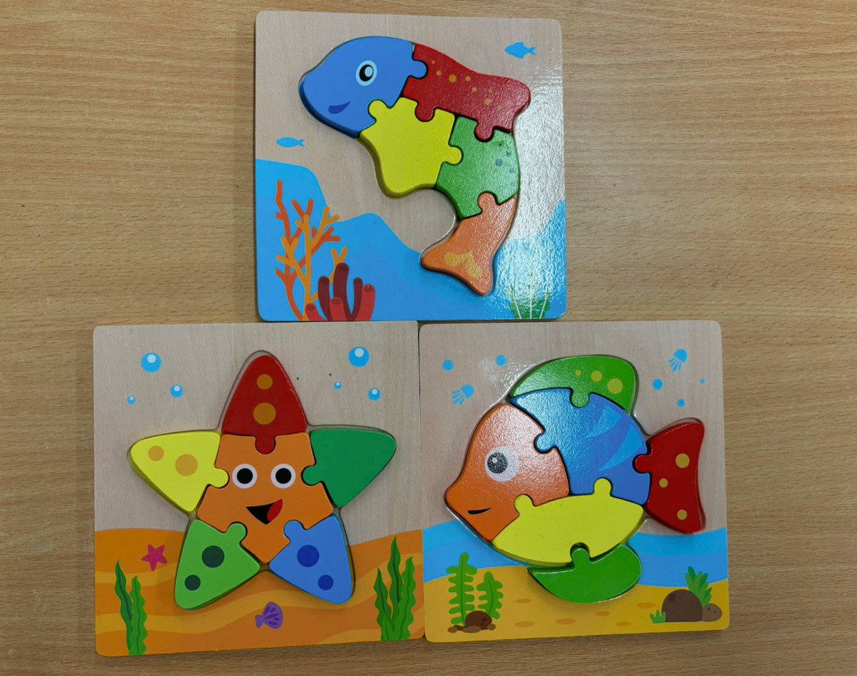 Couldn’t resist these little cuties from @JaquesLondon to fit in with our “Over the Deep Blue Sea” theme 🧩 #eyfs #earlyyears