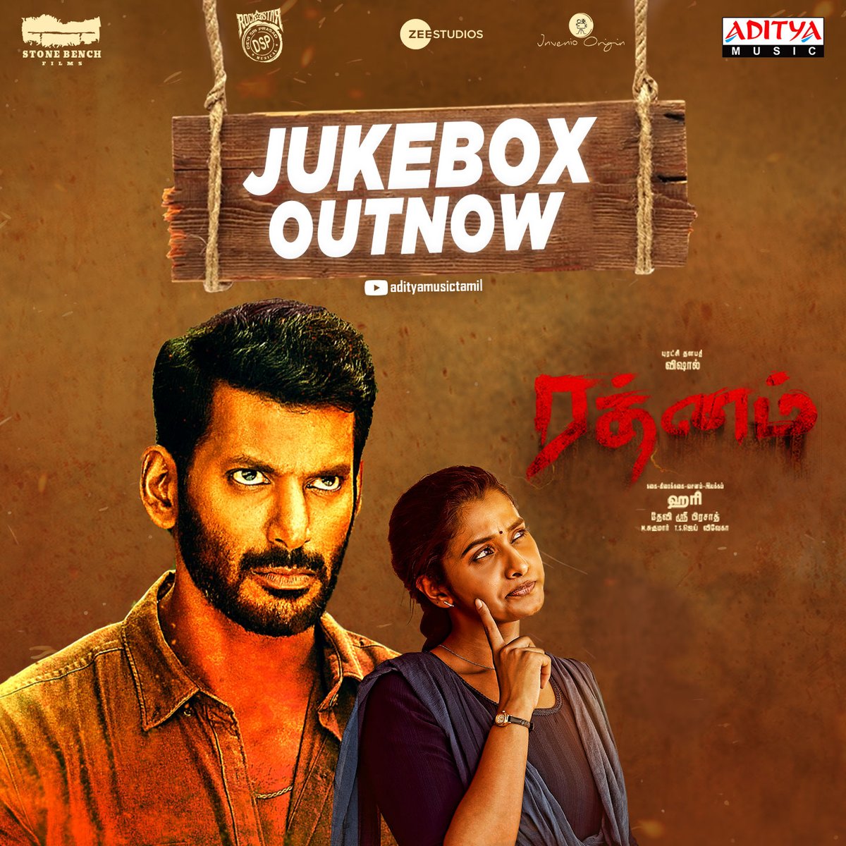 Get ready for an electrifying and heart-melting experience with the #Rathnam Audio Jukebox, out now! Telugu - youtu.be/QAPWe06_zdo Tamil - youtu.be/_pIucPba-P8 IN CINEMAS NOW🎬 Starring Puratchi Thalapathy @VishalKOfficial. A film by #Hari A @ThisisDSP musical.