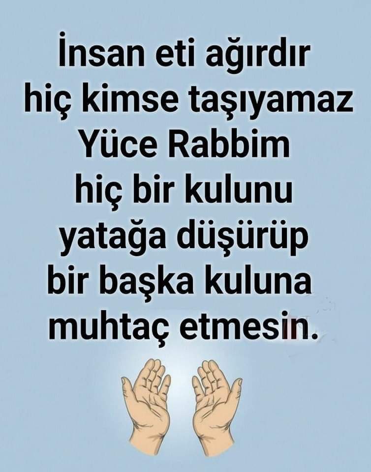 Selamun aleyküm kardeşler 🙋🏻‍♂️ Hayırlı sabahlar. ALLAH c.c hastalara şifa dertlilere deva borçlulara eda versin Amin 🤲🏻