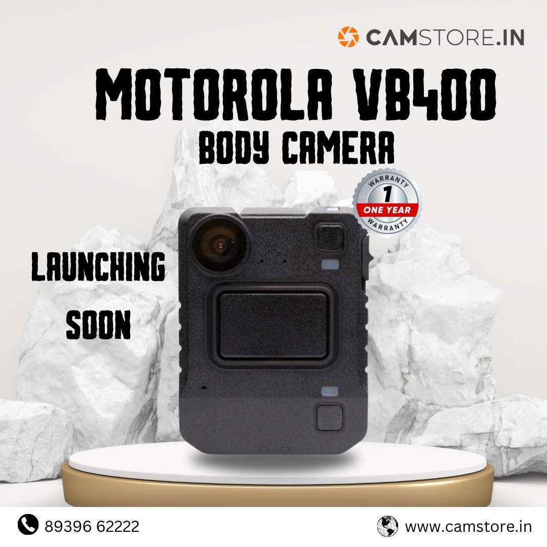 Introducing the Motorola (VB400) Body Camera! 

Visit Our Website: camstore.in
Contact Us: 89396 62222

#Motorola #BodyCamera #SecurityTech 🚔📹