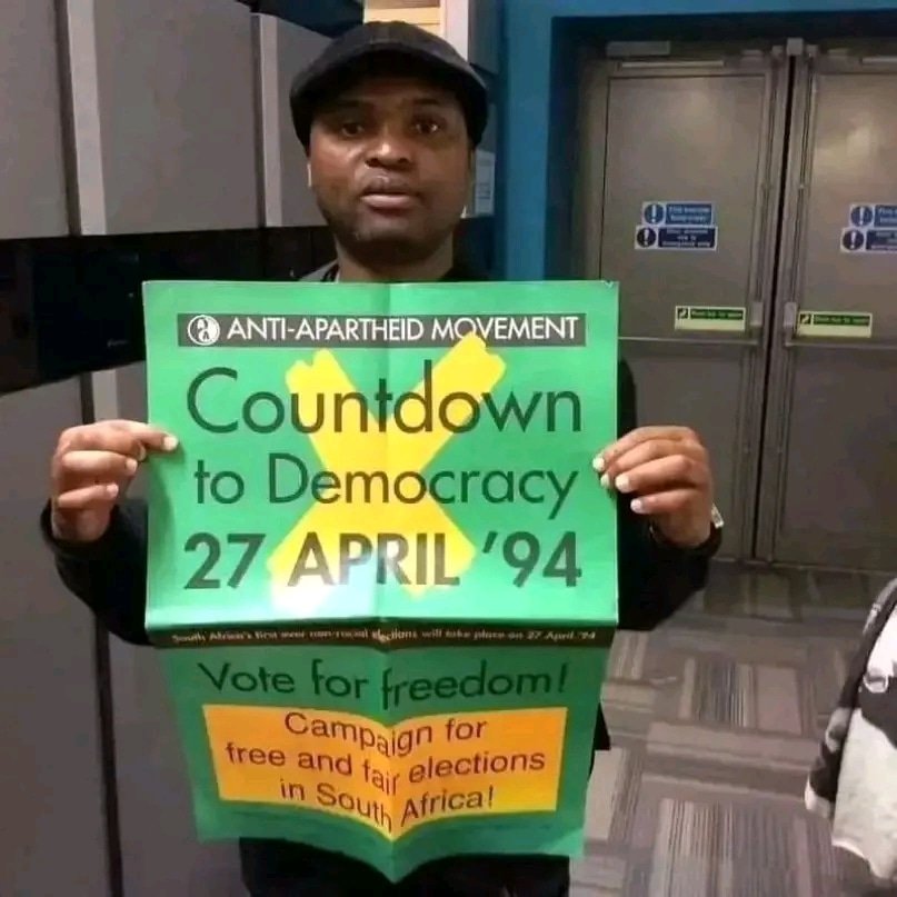 Happy Freedom Day South Africa. I voted for Nelson Mandela at the Braamfontein Civic Centre, Rissik Street, Johannesburg on this day 30 years ago.