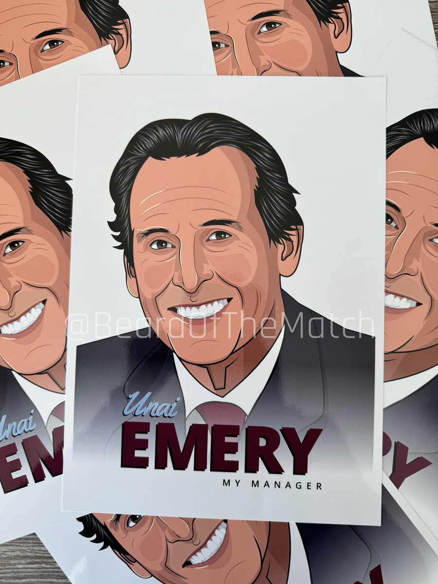 Another Super Unai Emery - Giveaway! 🦁 🖼️ 1️⃣ Follow @AVILLAFANPOD 2️⃣ Follow @BeardOfTheMatch 3️⃣ Retweet & Like this post 4️⃣ Reply with a score prediction for the home game against Chelsea tonight! ✨ Winner announced on Sunday! #AVFC #UTV #UnaiEmery #CFC #AVLCHE