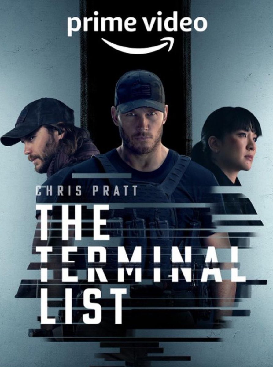 #NowWatching wow 🤩 this is so good I'm almost done binging the whole series. Really recommend this show 👍👍💖 #TerminalList and #ChrisPratt