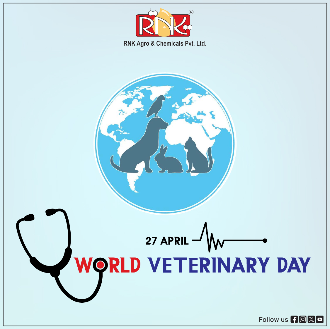 World Veterinary Day!🐾🌎 
#Worldveterinaryday #Veterinarycare #animalhealth #VeterinaryCare