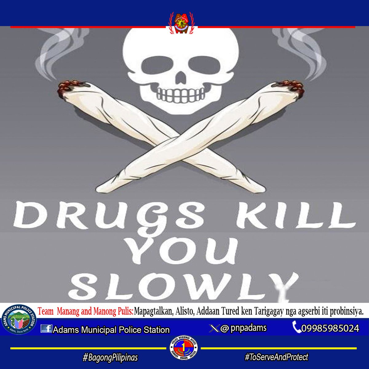 pnpadams's tweet photo. #ToServeandProtect 
#BagongPilipinas
@pnpdpcr
@pro1_pcr
@ilocosnortepcr https://t.co/LKsawLXaGg