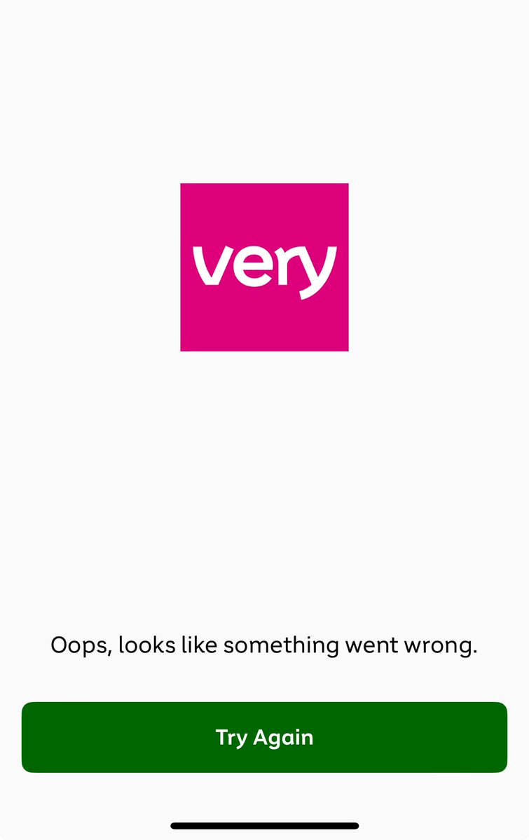 @verynetwork what’s wrong with the app? It’s been down for 48 hours. I can’t get on and can’t make a payment.