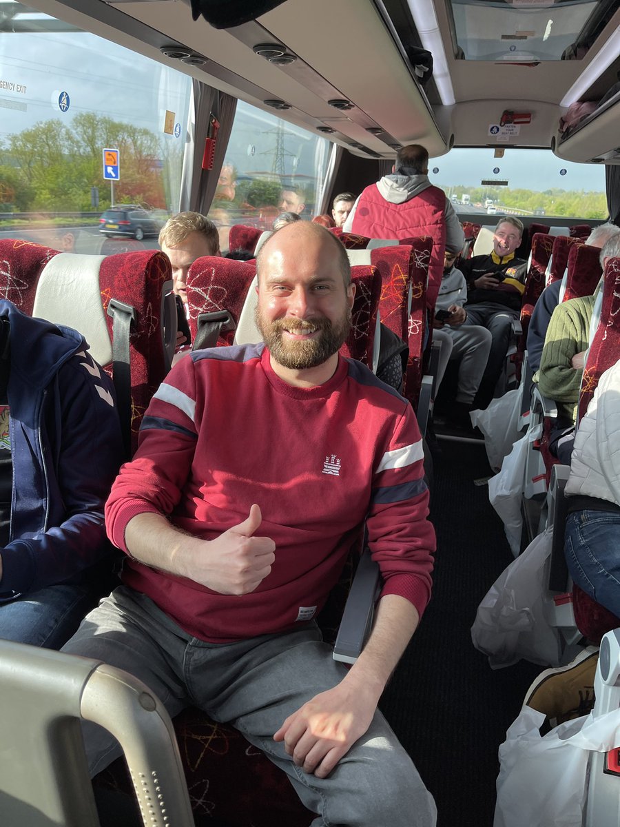 Congratulations to our end of season loyalty draw winner Mike Bartlett who wins a @ntfc season ticket courtesy of @TeynAwayDays 

A big thank you to all our loyal travellers who have traveled with us this season.